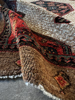 1920s Persian runner with bold graphic impact.