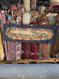 Soft and balanced composition of French Aubusson textile.