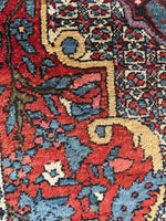 Close-up of handwoven wool dyed with natural plant sources.