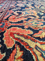 12x20 Persian Rug / Antique Persian Sarouk Rug  #3909