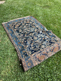 Long Vintage Persian Runner / 3'9 x 13'3 Runner #4198-2C
