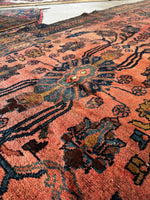 Wide and Long Antique Persian Runner / 4'3 x 15'8 Persian Rug Runner #3674ML