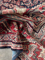 Persian Mahal rug with sage and turquoise green highlights