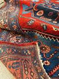 Underside of the rug showing tight weave and durability.