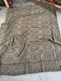 Large vintage rug