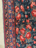 Close up of border bands and main field.