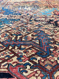 Low-angle image emphasizing scale and bold presence in a room