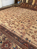 Grand palace size rug 13x20 in great condition with old-world grandeur and presence.