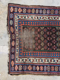 Authentic antique Persian village runner with earthy colors and handmade character.