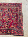 5’ x 6’8 Antique Persian Lilihan Rug #2530 / Small Vintage Rug