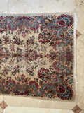 3x5 Antique Persian Kerman Rug #3073