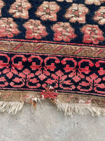 4’7 x 7’ Ombre Antique Persian Malayer Rug #3091ML