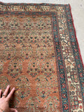 4x7 Antique Persian Rug #2990