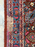 12x16 Antique Debir Rug /  Large Antique Rug (#1377ML) - Blue Parakeet Rugs