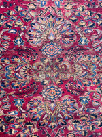 5’ x 6’8 Antique Persian Lilihan Rug #2530 / Small Vintage Rug