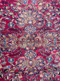 5’ x 6’8 Antique Persian Lilihan Rug #2530 / Small Vintage Rug