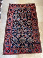 4x6 Antique Persian Rug #3074