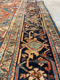10’6 x 13’3 Antique Persian Heriz #2963ML / Large vintage rug