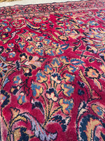 5’ x 6’8 Antique Persian Lilihan Rug #2530 / Small Vintage Rug