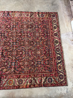 1880s Caucasus Karabagh rug end