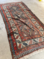 tribal vintage rug