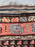 small antique wool rug