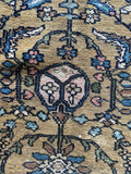 antique Persian wool square rug