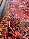 8x12 Antique Persian Heriz Area Rug #4611