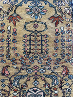 antique square wool rug