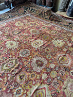 14x17 Vintage Rug / 13x16 Vintage Persian Rug / Sultanabad Mahal Rug #4212