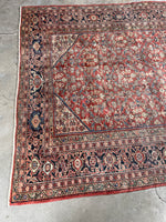 7x10 Worn Vintage Persian Rug #3408