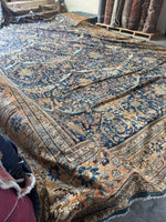 14x24 Mansion Sized Persian Rug / Antique Persian Sultanabad Mahal Rug #4181
