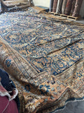 14x24 Mansion Sized Persian Rug / Antique Persian Sultanabad Mahal Rug #4181