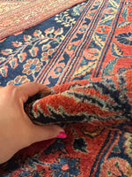 12x20 Persian Rug / Antique Persian Sarouk Rug  #3909