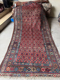 Heavy duty Persian Bidjar rug known as the iron rug.