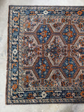 5x6 Antique Persian Rug #4296