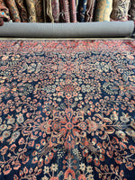 12x20 Persian Rug / Antique Persian Sarouk Rug  #3909