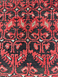 3x8 Heavily Abrashed Vintage Persian Runner #4457