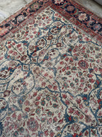 Partial view of one corner of the rug.
