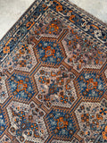 5x6 Antique Persian Rug #4296
