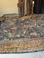 14x24 Mansion Sized Persian Rug / Antique Persian Sultanabad Mahal Rug #4181