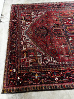 10x14 Tribal Antique Persian Heriz Rug #3668