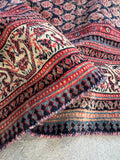 Worn to Perfection Antique Persian Seraband Rug / 5'3 x 9'8 Serab Rug #4398