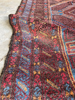 3x5 Vintage Tribal Persian Rug #3161