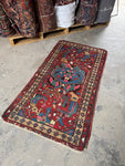 Small Persian rug ideal for entryway or compact spaces.