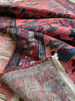 3x6 Persian Hot Pink Persian Malayer Rug #3339