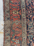 Small Tribal Antique Persian Area Rug / 4’ x 6’3 Bidjar Rug #4402