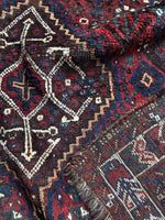 tribal wool rug