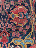 Texture shot highlighting vegetable-dyed wool fiber.