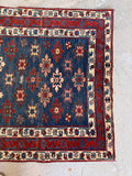 Authentic 1920s textile art piece showcasing handmade craftsmanship and historic wear.